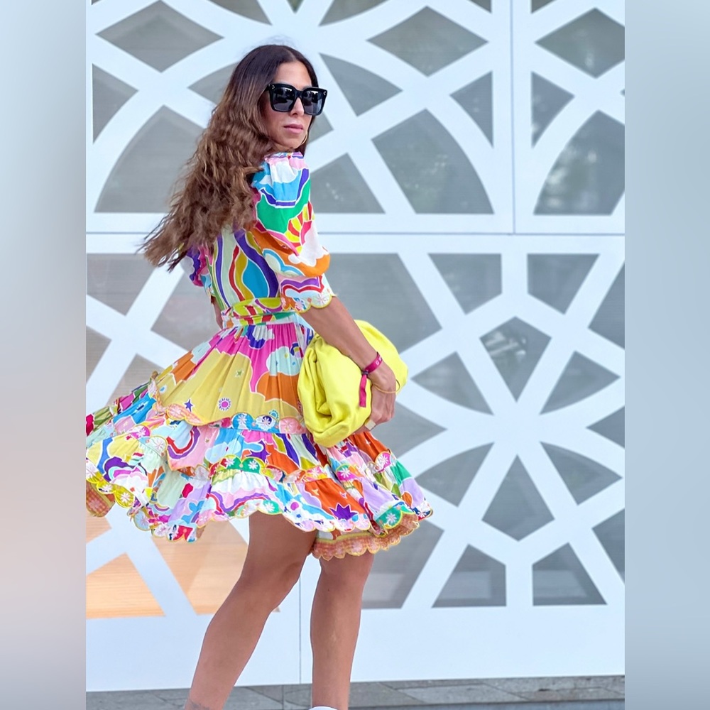 CeliaB BNWT Andromeda Dress // Multicolor